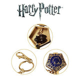 The Noble Collection Fantastic Beasts MACUSA Emblem Keychain - 1.5in (3.5cm) Finely Detailed Gold Enamelled Keychain - Officially Licensed Film Set Movie Props Gifts