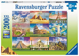 Ravensburger monuments of the world 200 piece jigsaw puzzle for kids age 8 years up