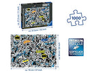 Ravensburger dc comics batman challenge 1000 piece jigsaw puzzle for adults & kids age 12 years up