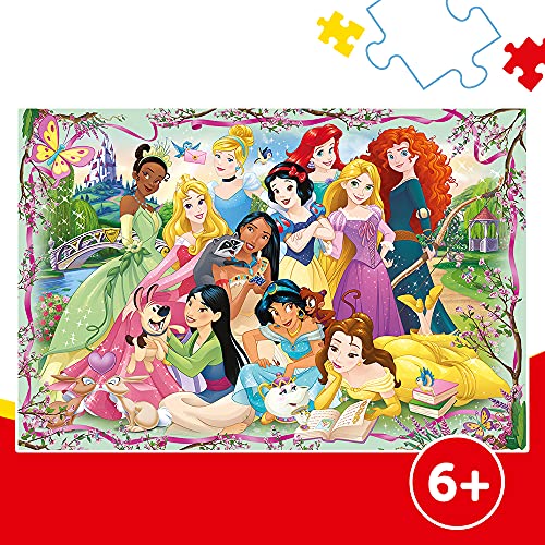 Trefl 200 Piece Kids Disney Happy World Of Princesses Magical Jigsaw Puzzle  NEW