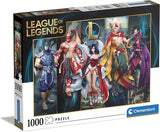 Clementoni - League of Legends - Puzzle 1000 Pieces High Quality Collection