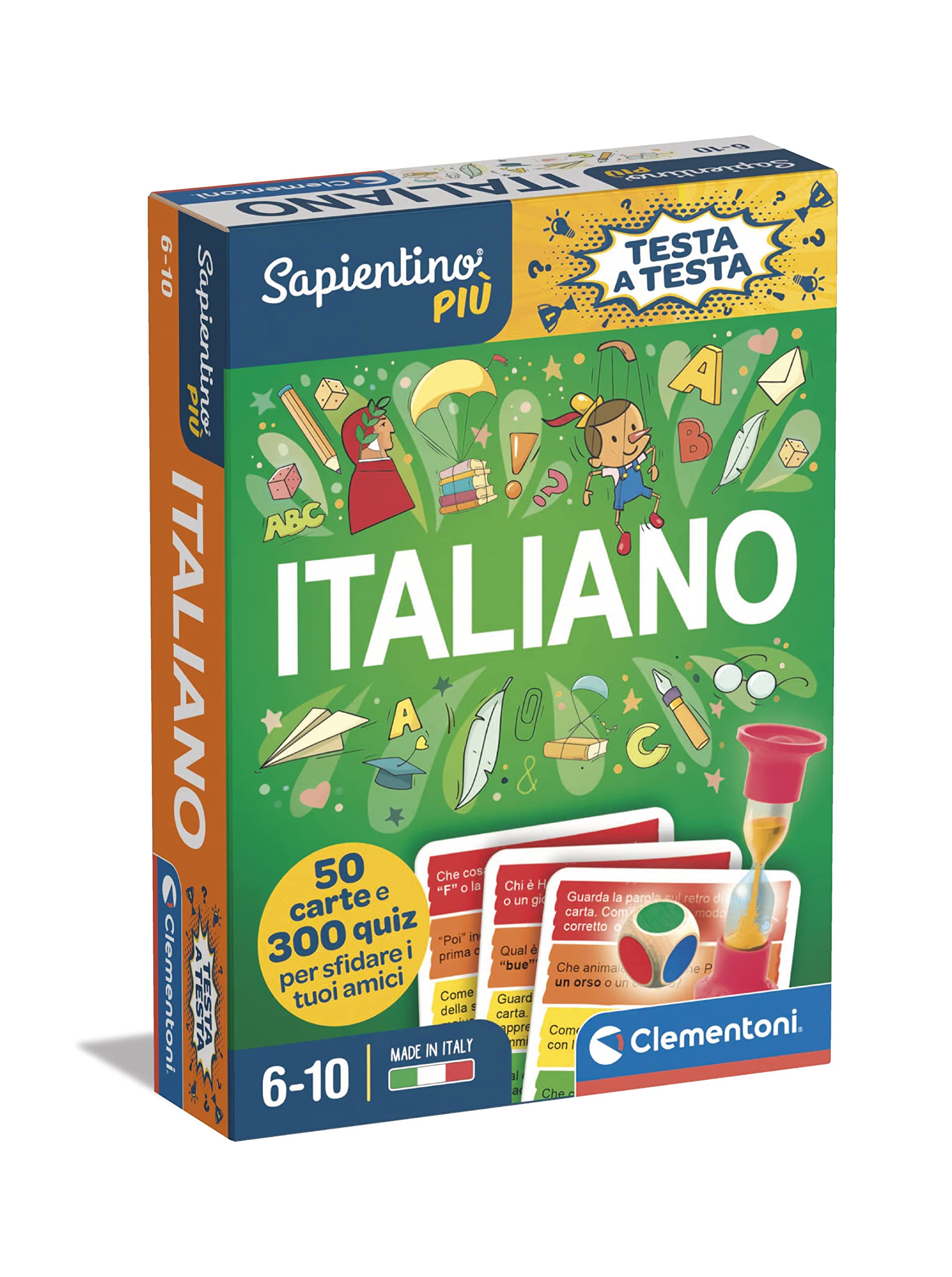 CLEMENTONI - Testa a Testa - Italiano - Age: 6-10 - Educational Toy - –  APPYTOYS
