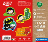 Clementoni - 20830 - DC Comics My First Play for Future Justice League - 4 puzzles (3,6,9 and 12 Pieces)
