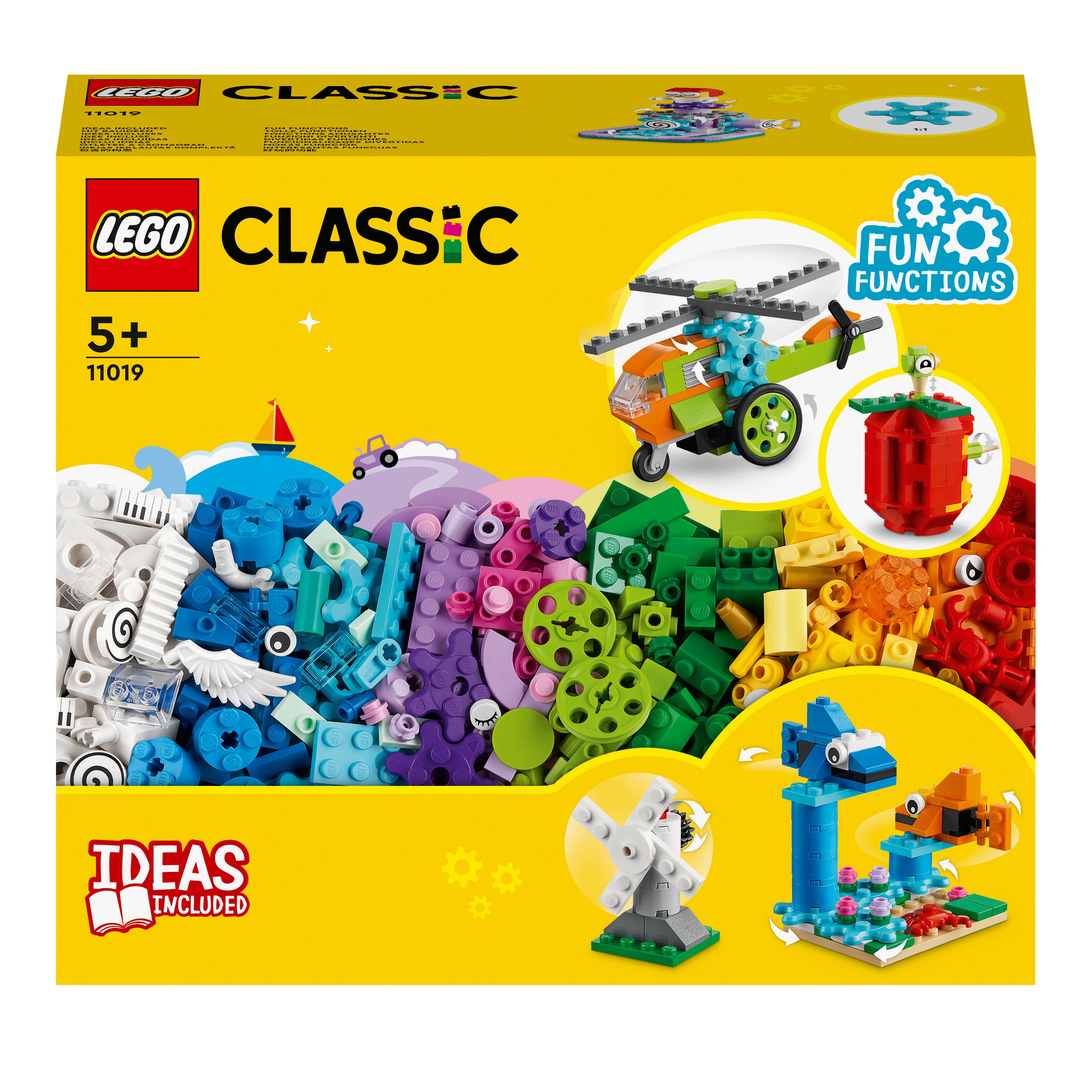 LEGO CLASSIC 4+ ITEM 11011 SET INCLUDES 1500 PIECES BRICKS AND