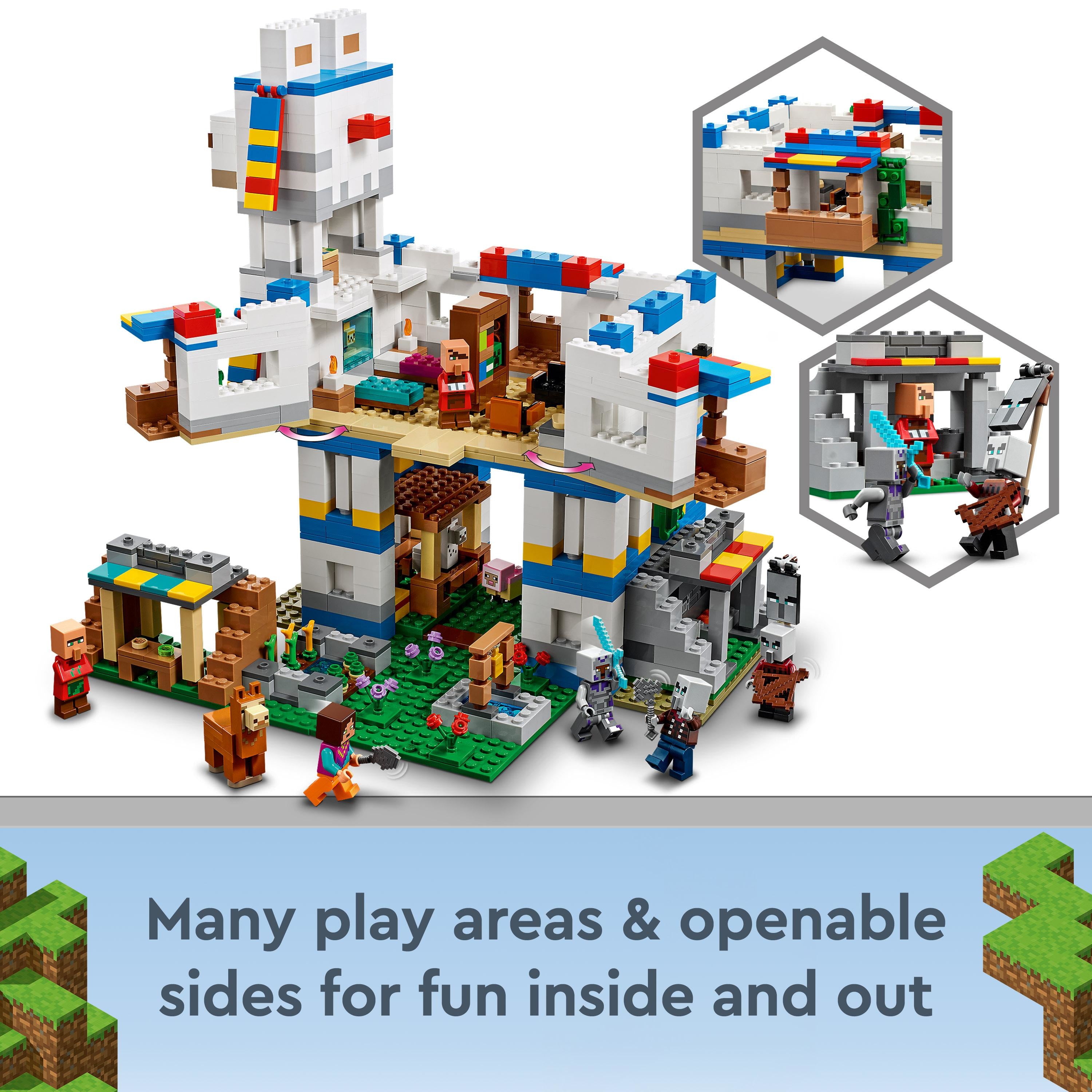 LEGO Minecraft The Llama Village Animal House Toy 21188 – APPYTOYS