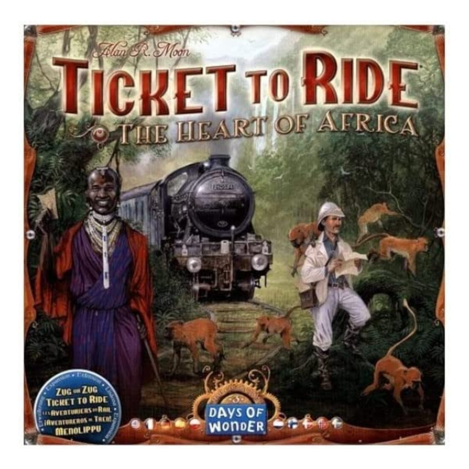 ASMODEE - Ticket to Ride USA - Italian Edition – APPYTOYS