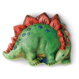 4M Dinosaur Mould and Paint Kit - Create Glowing in the Dark Magnets and Pins - Educational Toy for Kids