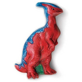 4M Dinosaur Mould and Paint Kit - Create Glowing in the Dark Magnets and Pins - Educational Toy for Kids