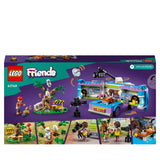 LEGO 41749 Friends Newsroom Van, Animal Rescue Playset, Pretend to Film and Report News with Toy Truck, Owl Figure and Aliya Mini-Doll, Gift for Girls, Boys and Kids 6 Plus Years Old