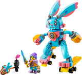 LEGO 71453 DREAMZzz Izzie and Bunchu the Bunny Set, Buildable Toy Rabbit Figure with Roller Skates, Build in 2 Ways for Imaginative Play Based on the TV Show, Animal Toys for Kids, Boys, Girls Aged 7+